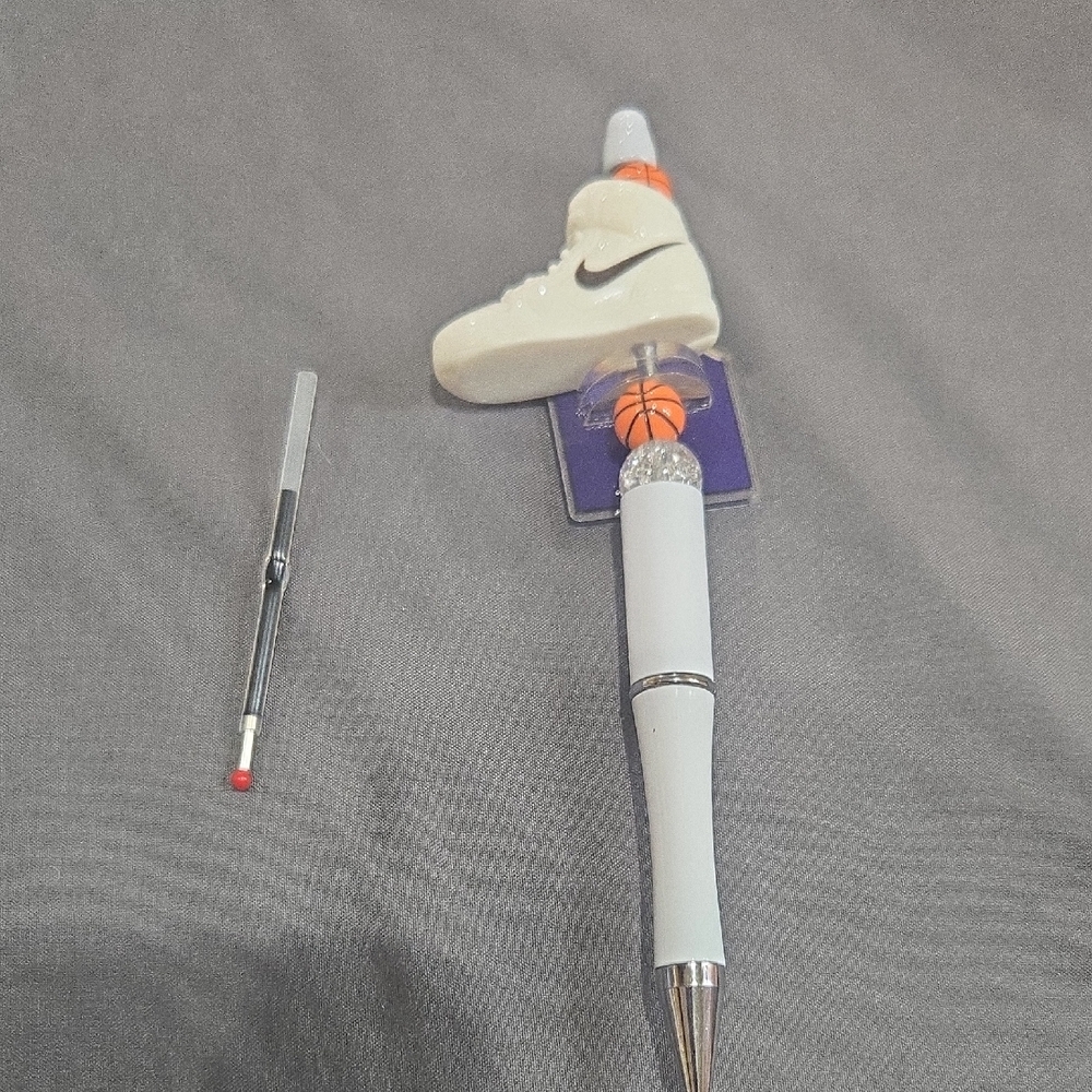 Nike White Basketball Pen